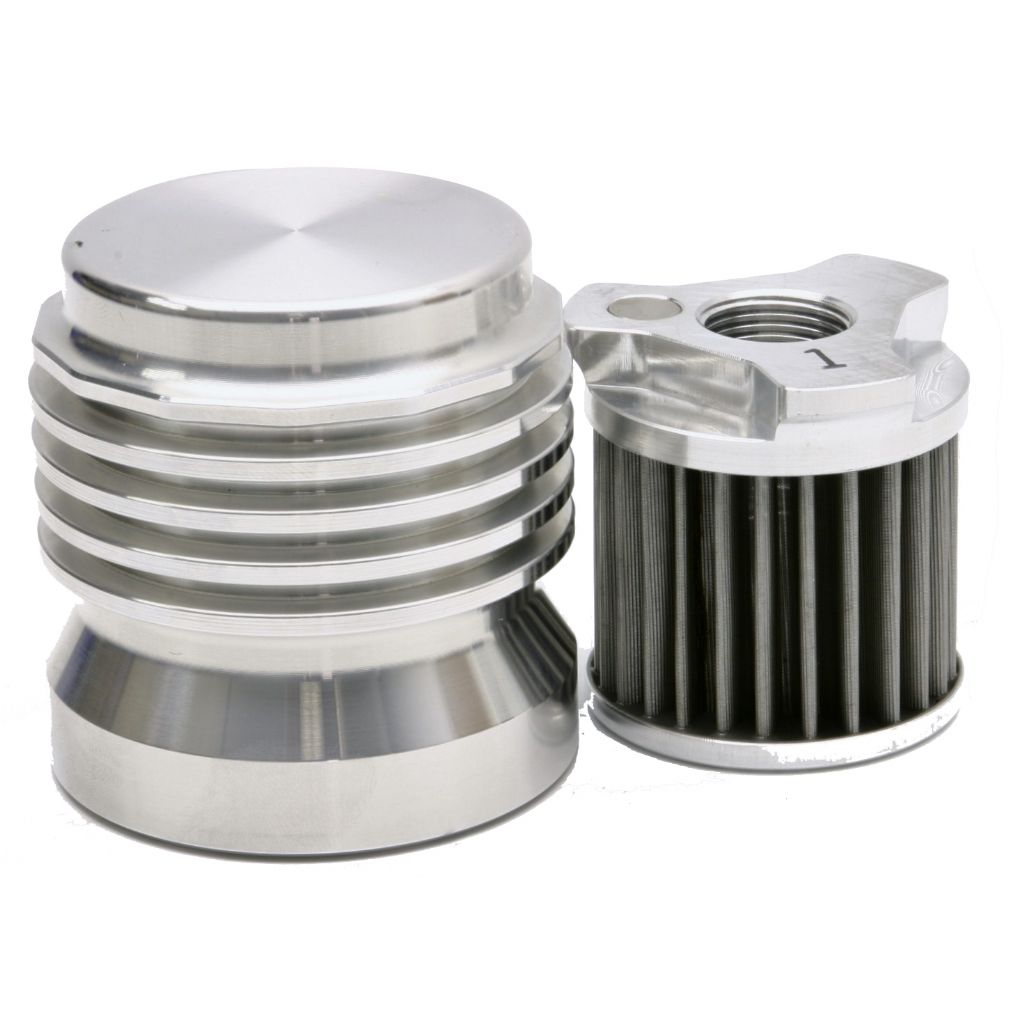 K&P Engineering stainless steel reusable oil filters